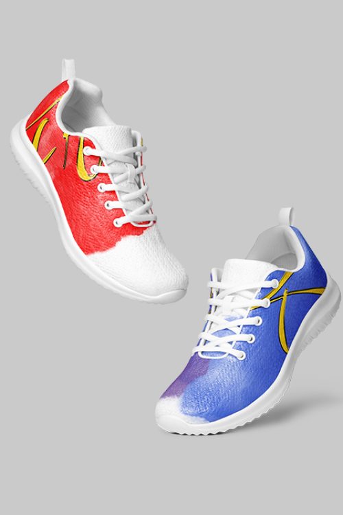 FoDK Splotch – Adult Athletic Shoes (Women)